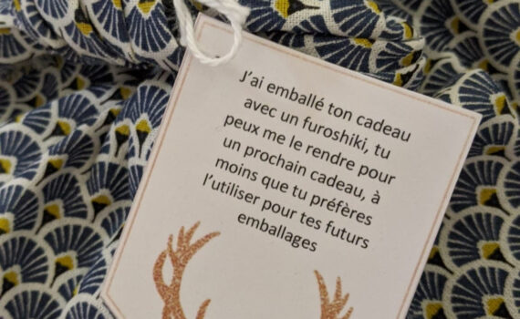Stand "Emballer ses cadeaux sans créer de déchets"